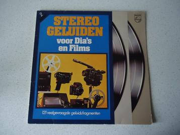 Dubbel LP Frans Peters "StereoGeluiden voor Dia's en Films".