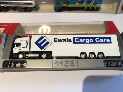 Herpa SCANIA R' 13 Ewals Cargo Care 1/87, Hobby & Loisirs créatifs, Voitures miniatures | 1:87, Neuf, Bus ou Camion, Herpa, Enlèvement ou Envoi