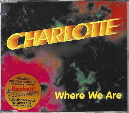 CD single Charlotte– Where We Are, CD & DVD, CD Singles, Comme neuf, Dance, 1 single, Maxi-single, Enlèvement ou Envoi