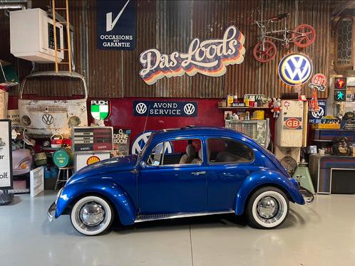 Volkswagen kever ‘69 stalen schuifdak, Auto's, Volkswagen, Particulier, Beetle (Kever), Benzine, 3 deurs, Handgeschakeld, Blauw