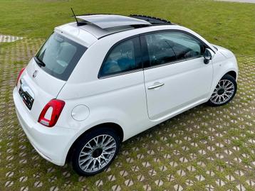 Fiat 500 1,2 B étoile. Avec toit ouvrant, Apple Carplay...