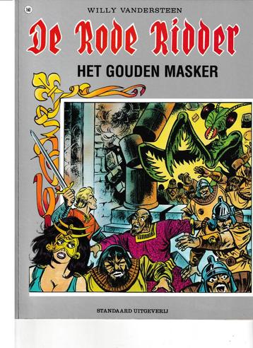 Strip - De Rode Ridder nr. 160 - Het gouden masker.