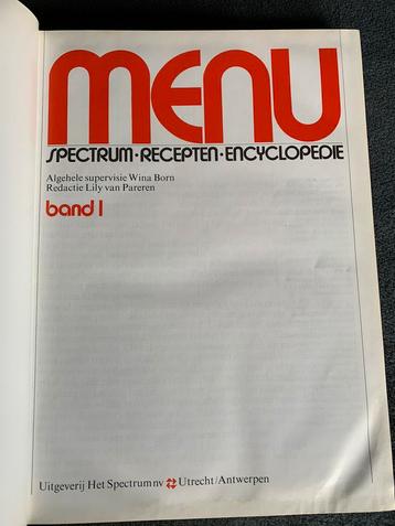 Kookboeken: Spectrum-recepten-encyclopedie.