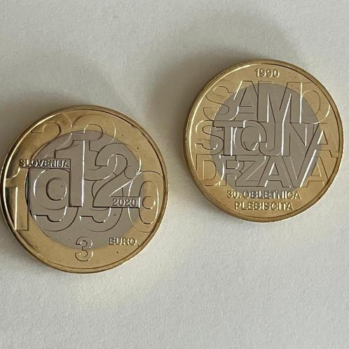 Slovenia - €3 2020 - UNC, Timbres & Monnaies, Monnaies | Europe | Monnaies euro, Monnaie en vrac, Autres valeurs, Slovénie, Enlèvement ou Envoi