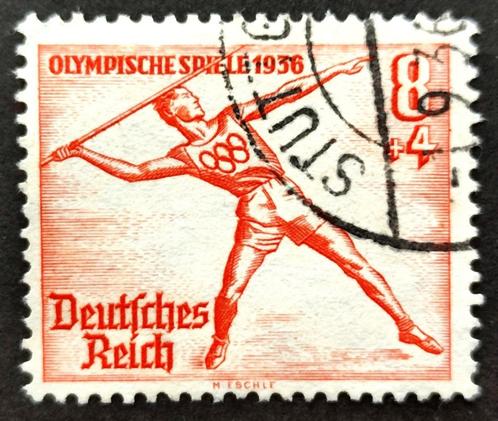 Dt.Reich: Olympische Spiele 1936, Postzegels en Munten, Postzegels | Europa | Duitsland, Gestempeld, Overige periodes, Ophalen of Verzenden