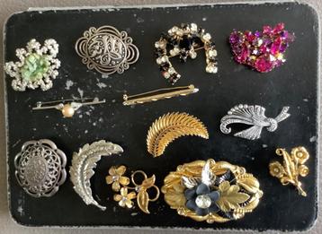Vintage - juwelen (sierspelden)