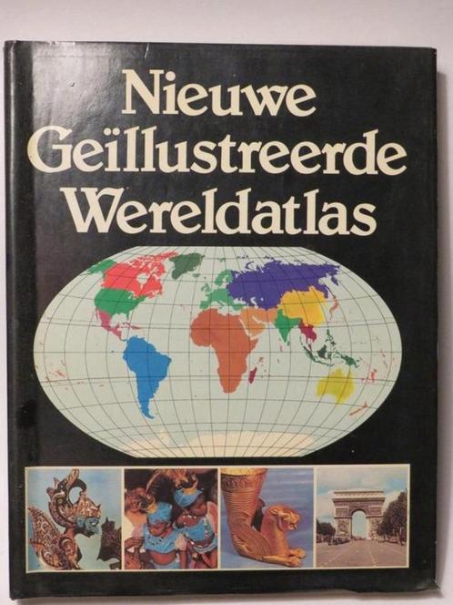 boek: nieuwe geïllustreerde wereldatlas, Livres, Atlas & Cartes géographiques, Utilisé, Monde, Envoi