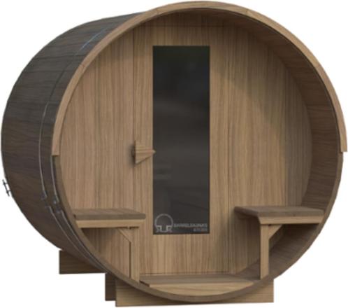 barrelsauna, tonsauna, sauna barrel, buitensauna, Sport en Fitness, Sauna, Nieuw, Complete sauna, Fins of Traditioneel, Ophalen