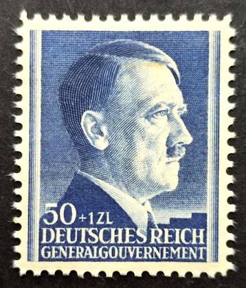 Dt Reich: Generalgouvernement A.Hitler 1942 POSTFRIS