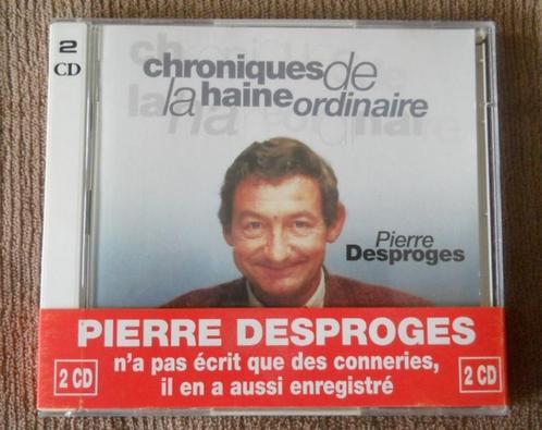 Chroniques de la haine ordinaire de Pierre Desproges (2 CD), Cd's en Dvd's, Cd's | Humor en Cabaret, Ophalen of Verzenden