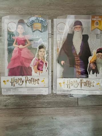 Poupées figurines HARRY POTTER Dumbledore et Hermione