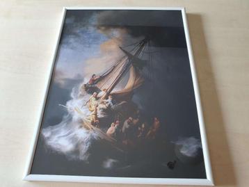 Rembrandt La tempête sur le lac
