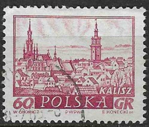 Polen 1960 - Yvert 1057 - Historische stad - Kalisz (ST), Postzegels en Munten, Postzegels | Europa | Overig, Gestempeld, Polen