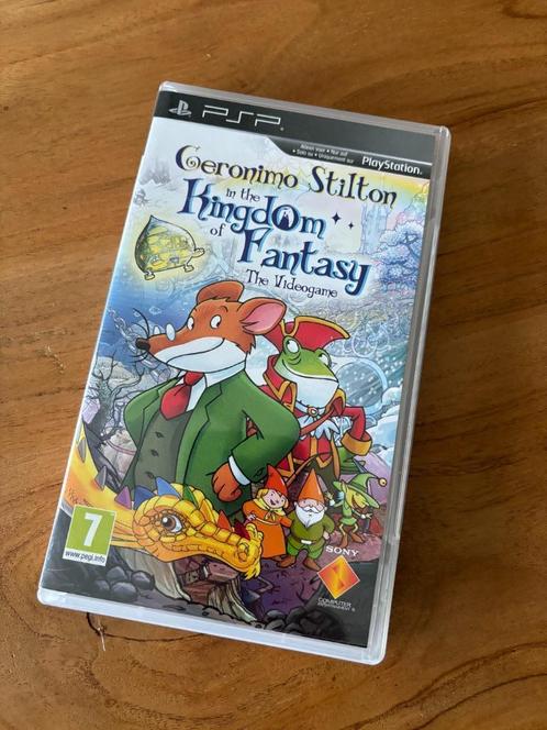 Geronimo Stilton Kingdom of Fantasy voor PSP, Consoles de jeu & Jeux vidéo, Jeux | Sony PlayStation Portable, Comme neuf, Autres genres