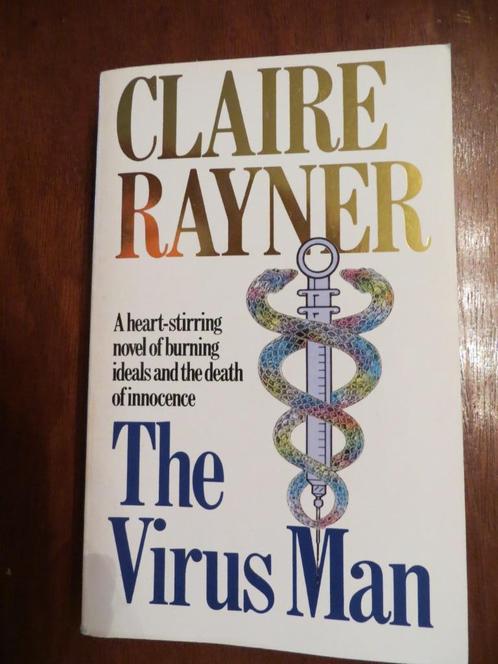 Claire RAYNER - the virus man - thriller - anglais, Livres, Langue | Anglais, Comme neuf, Fiction, Enlèvement ou Envoi