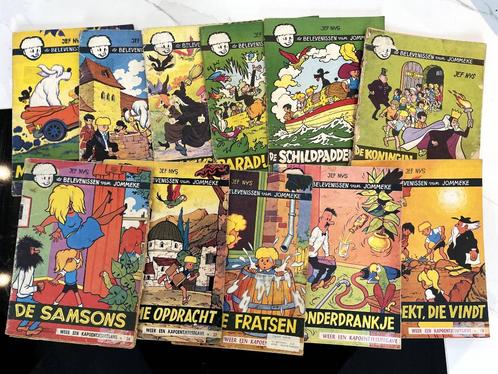 Lot oude Jommeke strips (57 stuks) van nr.4 tot nr.88, Livres, BD | Comics, Utilisé, Plusieurs comics, Europe, Enlèvement ou Envoi