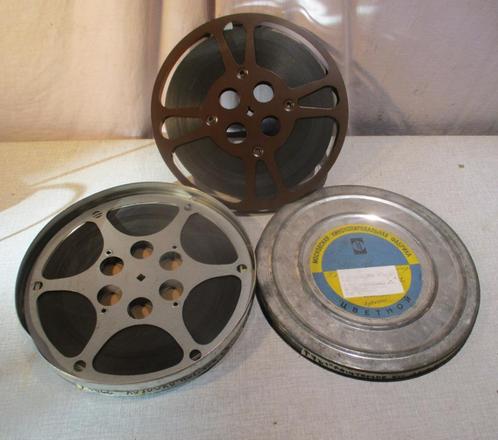 2 grandes bobines de film 16 mm anciennes - Asie/Ouzbékistan, TV, Hi-fi & Vidéo, Bobines de film, Film 16 mm, Enlèvement ou Envoi
