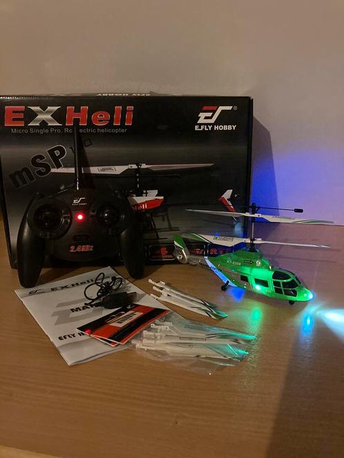 EXHeli Efly Hobby, Hobby en Vrije tijd, Modelbouw | Radiografisch | Helikopters en Quadcopters, Zo goed als nieuw, Helikopter