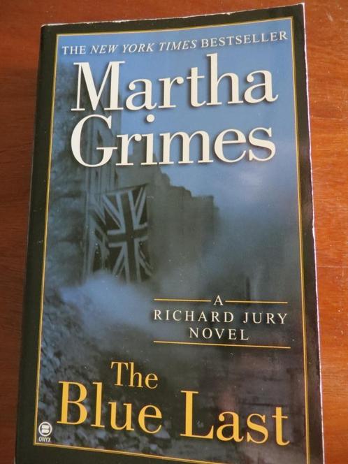 Martha GRIMES - The Blue Last - thriller - anglais, Livres, Langue | Anglais, Comme neuf, Fiction, Enlèvement ou Envoi