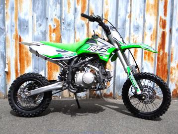 Nieuwe Pitbike PRO RFZ 125cc groen 14" topdeal.