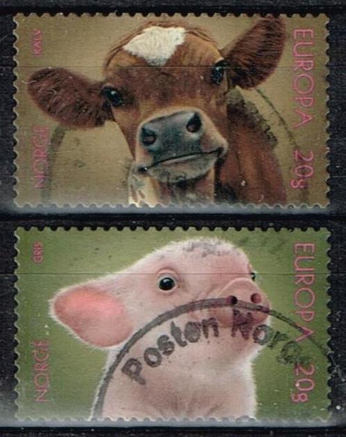 Postzegels uit Noorwegen - K 3754 - dieren, Postzegels en Munten, Postzegels | Europa | Scandinavië, Gestempeld, Noorwegen, Ophalen of Verzenden