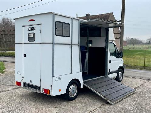 Renault Master 2.5DCI Paardencamionette Horse Cheval 850kg, Autos, Renault, Entreprise, Achat, Master, ABS, Airbags, Air conditionné