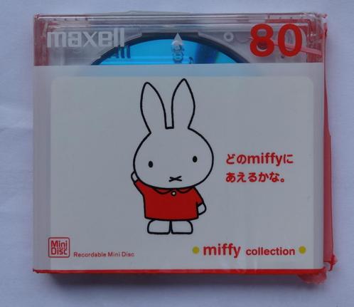 Maxell Miffy 80 minidisc blue sealed - NIEUW -, Audio, Tv en Foto, Walkmans, Discmans en Minidiscspelers, Minidisc-speler, Verzenden