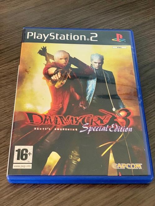 Devil May Cry 3 - Special Edition - game PS2, Games en Spelcomputers, Games | Sony PlayStation 2, Zo goed als nieuw, Shooter, 1 speler