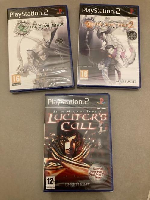 Sealed PS2 Shin Megami Tensei games, Games en Spelcomputers, Games | Sony PlayStation 2, Nieuw, Ophalen