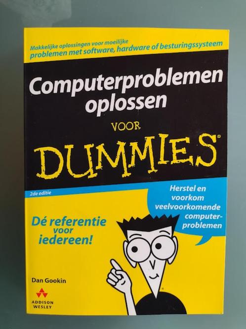 Boek Computerproblemen oplossen voor Dummies, Livres, Informatique & Ordinateur, Comme neuf, Autres sujets/thèmes, Enlèvement ou Envoi