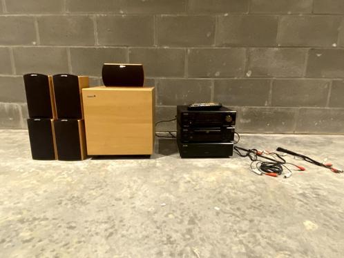 DENON POA-F100 & JAMO boxen E500 + subwoofer E 5SUB.2, Audio, Tv en Foto, Stereoketens, Gebruikt, Cd-speler, Dvd-speler, Tuner of Radio