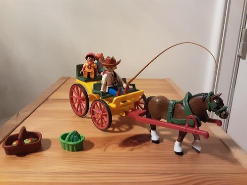 PLaymobil koets - compleet, Kinderen en Baby's, Speelgoed | Playmobil, Zo goed als nieuw, Complete set, Ophalen of Verzenden