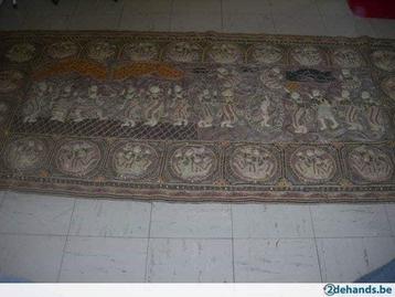 Antieke wand tapijt 