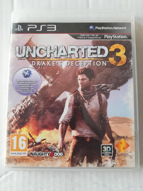 Uncharted 3: Drake's Deception, Consoles de jeu & Jeux vidéo, Jeux | Sony PlayStation 3, Comme neuf, Autres genres, À partir de 16 ans