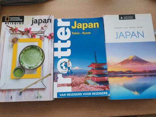 3 reisgidsen Japan, Livres, Guides touristiques, Utilisé, Guide ou Livre de voyage, Asie, Trotter, Enlèvement ou Envoi