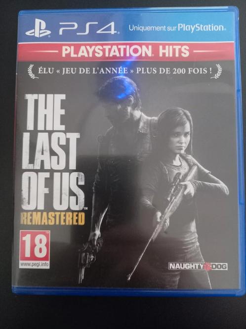 The Last Of Us Remastered PlayStation 4, Consoles de jeu & Jeux vidéo, Jeux | Sony PlayStation 4, Comme neuf, Aventure et Action