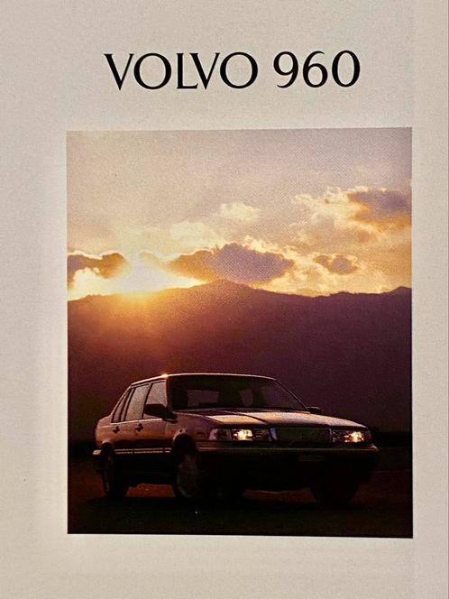 Pochette de voiture très luxueuse VOLVO 1996 - 960, Livres, Autos | Brochures & Magazines, Comme neuf, Volvo, Envoi