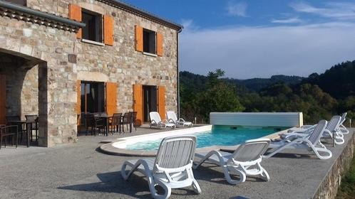 Location maison sud Ardèche piscine rivière, Immo, Étranger, France, Maison d'habitation, Campagne