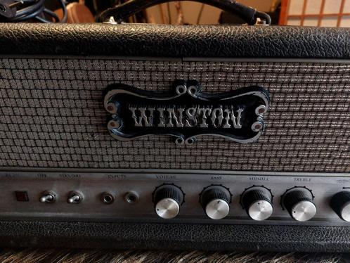Tête Winston BA200 vintage 1970 à réparer, Musique & Instruments, Amplis | Basse & Guitare, Utilisé, Guitare basse, 100 watts ou plus