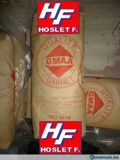 Garnet sac abrasif pour aérogommeuse/Aérogommage 25kg, Bricolage & Construction, Outillage | Pièces de machine & Accessoires, Neuf