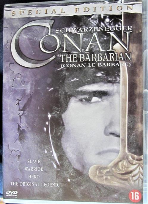 DVD ACTIE- HISTORISCH- CONAN THE BARBARIAN (ARNOLD CHWARZENE, CD & DVD, DVD | Action, Comme neuf, Thriller d'action, Tous les âges