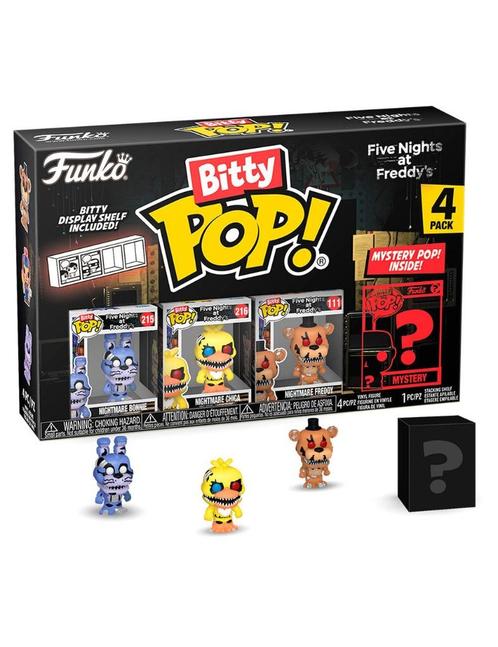 Funko Bitty POP Blister Five Nights at... - Nightmare Bonnie, Collections, Jouets miniatures, Neuf, Envoi