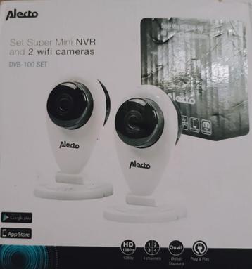 Alecto Super Mini NVR-set + 2 Wifi-camera's NIEUW  