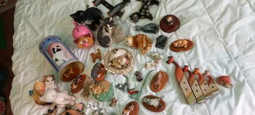 Chats figurines - Lot, Collections, Collections Animaux, Autres, Enlèvement ou Envoi