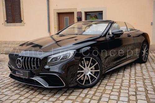 Mercedes-AMG S 63 4MATIC Cabriolet/Swarovski/HUD/360/Distro, Auto's, Mercedes-Benz, Bedrijf, Te koop, S-Klasse, 360° camera, 4x4