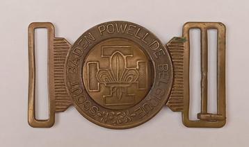 boucle de ceinture SBPB Scouts Baden Powell de Belgique, ann