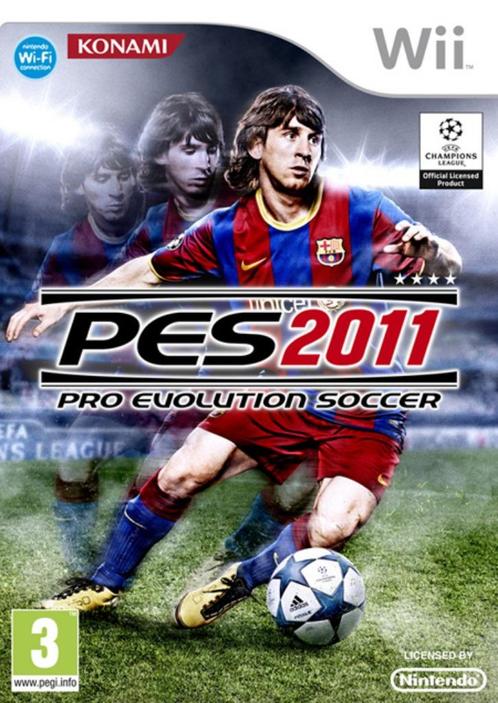 Pro Evolution Soccer PES 2011 (sans livret), Consoles de jeu & Jeux vidéo, Jeux | Nintendo Wii, Utilisé, Sport, 2 joueurs, À partir de 3 ans