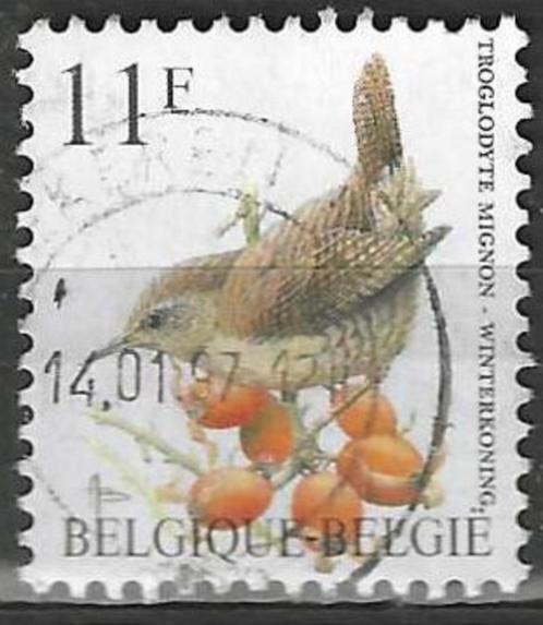 Belgie 1992 - Yvert/OBP 2449 - Winterkoninkje (ST), Timbres & Monnaies, Timbres | Europe | Belgique, Affranchi, Véhicules, Envoi