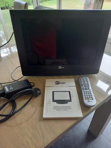 Tv met dvd in ,voor in caravan of camper