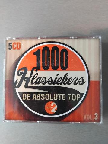 Boîte de 5 CD. 1000 classiques. Volume 3. (Radio 2).
